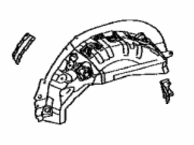 Lexus 61633-60907 Panel, Quarter Wheel House