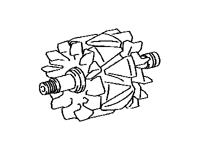 Lexus 27330-33090 Rotor Assy, Alternator