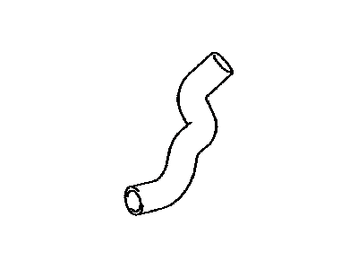 Lexus 16572-38151 Hose, Radiator, NO.2