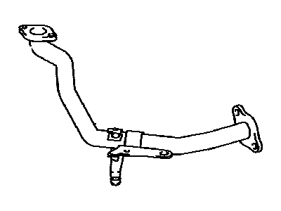 Lexus 25602-38010 Pipe Sub-Assembly, EGR