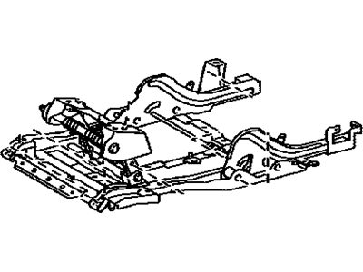 Lexus 79040-60111 Leg Assembly, NO.3 Seat