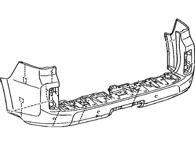 2021 Lexus GX460 Bumper - 52159-6A966