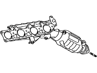 2016 Lexus GX460 Exhaust Manifold - 17140-38130