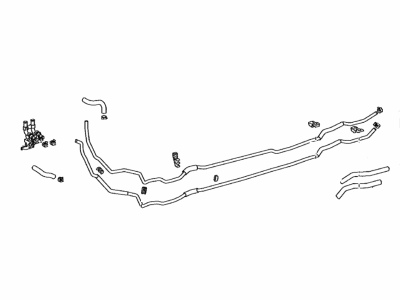 Lexus 87207-60250 Pipe & Hose Sub-Assembly