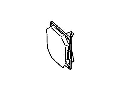 Lexus 86470-60010 Driver Monitor Computer Assembly