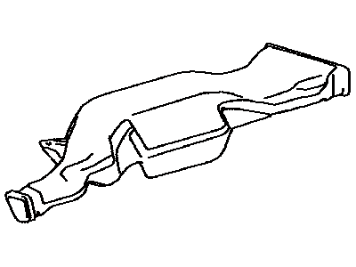 Lexus 63926-60010 Duct, Cooler, Inner