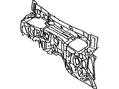 Lexus 55210-60271 INSULATOR Assembly, Dash