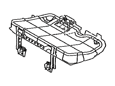 Lexus 71015-60500 Frame Sub-Assembly, Rear Seat