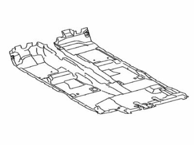 Lexus 58510-60V20-E0 Carpet Assembly, Floor