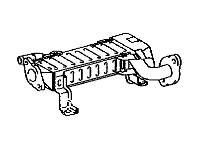 Lexus 25680-38010 Cooler Assembly, EGR