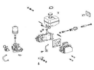 2020 Lexus GX460 Brake Fluid Pump - 47050-60A20