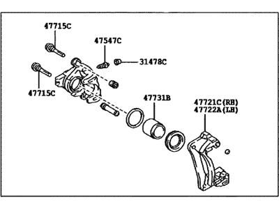 Lexus 47750-34030