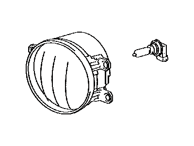 Lexus 81220-0W050 Lamp Assy, Fog, LH