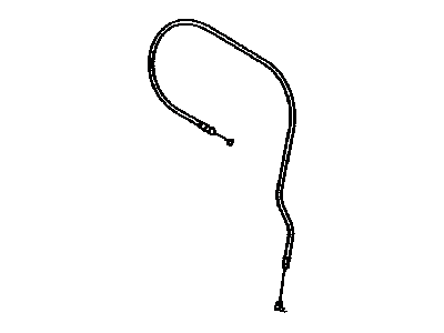 Lexus 72695-60190 Cable, Rear Seat Lock