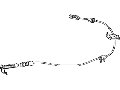 Lexus 33820-35040 Cable Assembly, Transmission