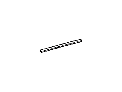 Lexus 75557-60050 MOULDING, Roof Drip