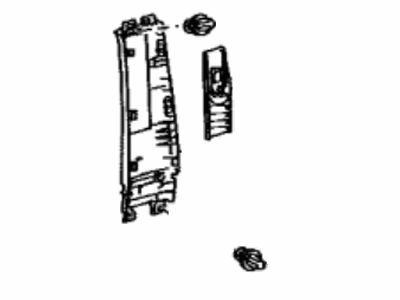 Lexus 62420-60151-A1 GARNISH Assembly, Center Pillar