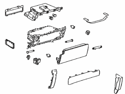 Lexus 55303-60070-E1 Panel Sub-Assy, Instrument