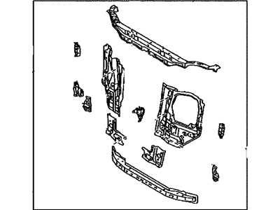 Lexus 53201-60290 Support Sub-Assy, Radiator