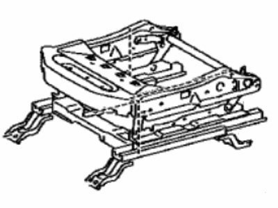 Lexus 72020-60473 ADJUSTER Assembly, FR Se