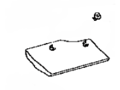 Lexus 55215-33020 Pad, Dash Panel INSULATOR