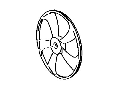 2013 Lexus RX450h Fan Blade - 16361-31320