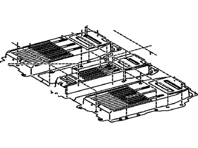 Lexus 74405-48010 Cover Sub-Assy, Battery