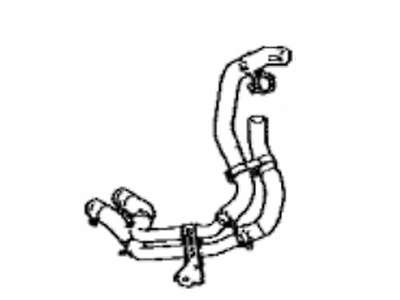 Lexus 87208-50010 Pipe Sub-Assembly, Water