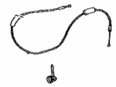 Lexus 64607-50060 Cable Sub-Assembly, Luggage