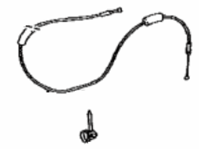 2022 Lexus LS500 Door Latch Cable - 64607-50060