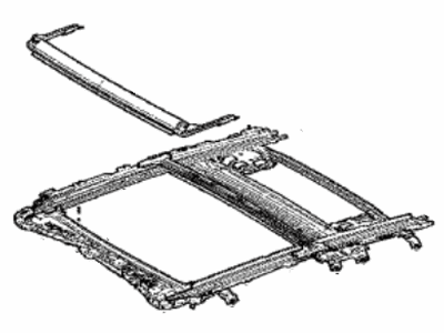 Lexus 63203-50101-E1 Housing Sub-Assembly, Sl