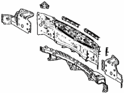 Lexus 58307-50081 PANEL SUB-ASSY, BODY