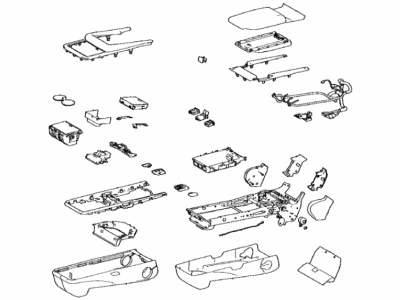 Lexus LS500 Armrest - 72830-5A310-A3