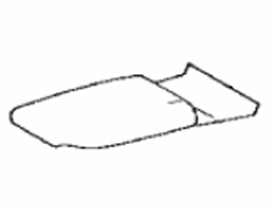 Lexus 72805-50320-D4 Door Sub-Assembly, Rear Seat