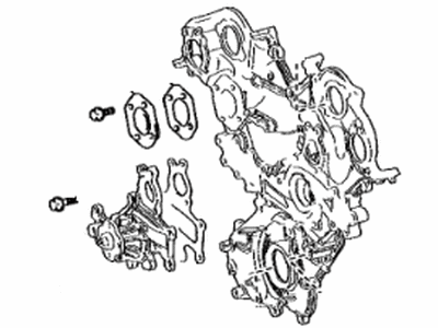 Lexus 11320-70101 Cover Assembly, Timing C