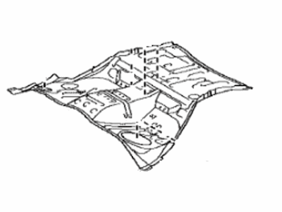 Lexus 58211-50941 Pan, Ctr Floor L/BOL