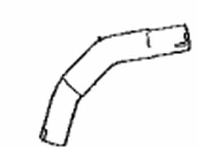 Lexus LS500h Coolant Reservoir Hose - 16261-70130