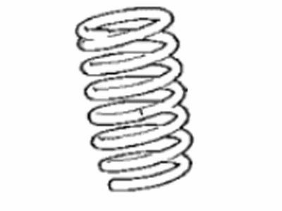 Lexus 48131-50290 Spring, Coil, Front