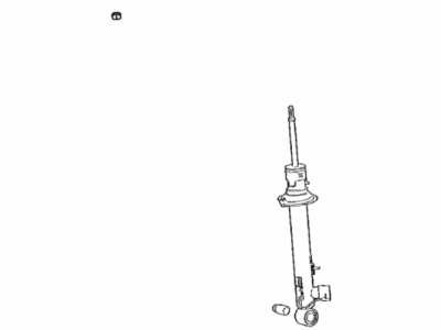 Lexus 48540-59125 ABSORBER Assembly, Shock