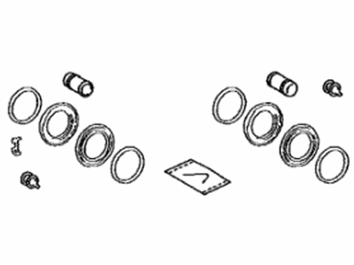 Lexus LS500h Wheel Cylinder Repair Kit - 04479-50210