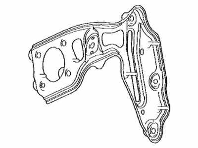 Lexus 55172-62010 BASE, BRAKE PEDAL SU