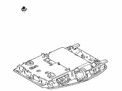 Lexus 81208-50210-E0 Lamp Sub-Assembly, Map