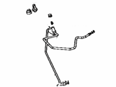 Lexus 88706-50100 Tube Sub-Assembly, Liquid