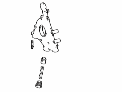 Lexus 15115-31130 Cover, Oil Pump