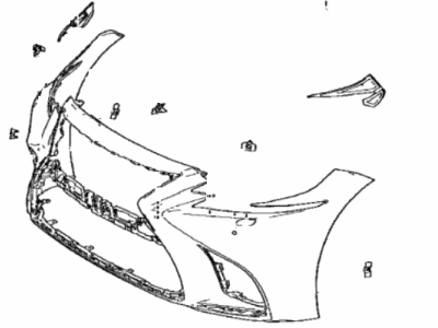 2022 Lexus LS500 Bumper - 52119-5A985