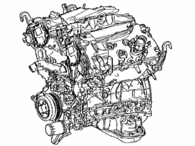 Lexus 19000-70500 Engine Assy, Partial