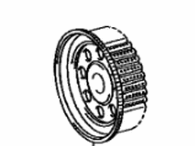 Lexus 35077-11010 FLANGE Sub-Assembly, Rear