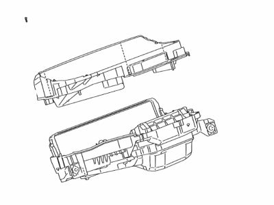 Lexus 83108-50040 Mirror Sub-Assembly, Met