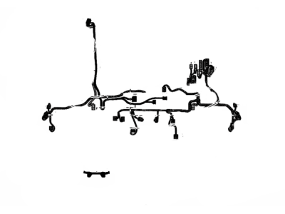 Lexus 82113-30710 Wire, Engine Room, No