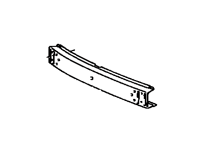 Lexus 52021-33011 Reinforcement Sub-Assy, Front Bumper